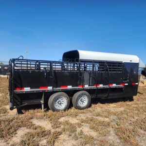 EASLEY TRAILER 6′ X 20′ GN BLACK 3/4 TOP EASLEY TRAILER 6′ X 20′ GN BLACK 3/4 TOP